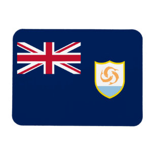 Magnet Flexible Drapeau patriotique d'Anguilla