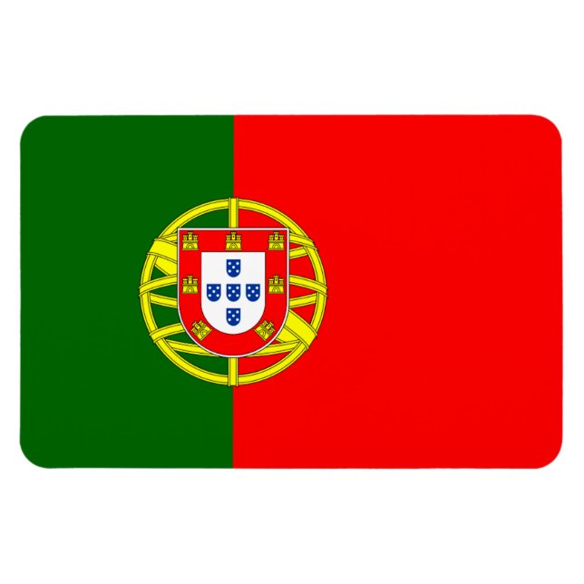 Magnet Flexible Drapeau Portugal (Horizontal)