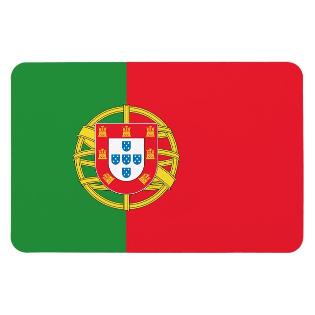 Magnet Flexible Drapeau Portugal (Horizontal)