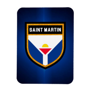 Magnet Flexible Drapeau Saint-Martin