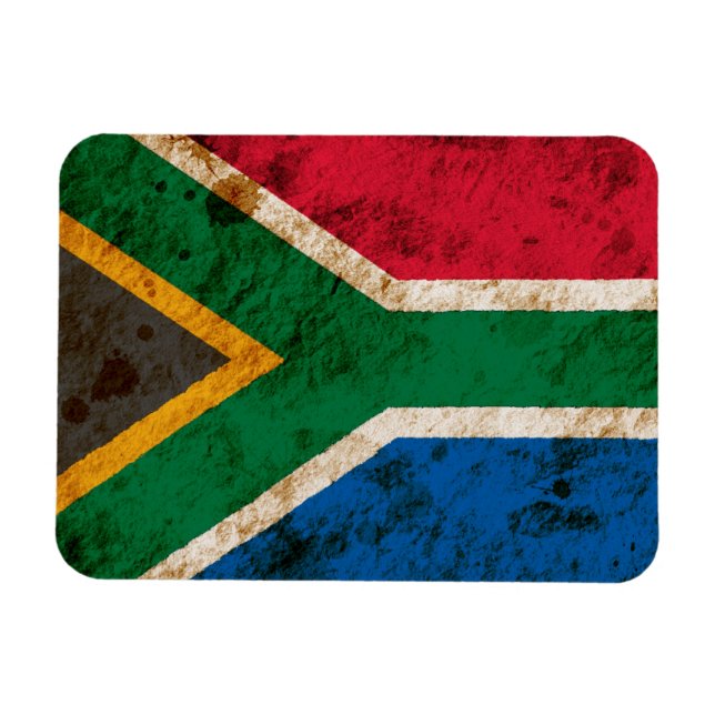 Magnet Flexible Drapeau sud-africain robuste (Horizontal)