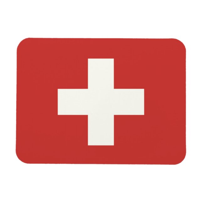 Magnet Flexible Drapeau suisse (Horizontal)