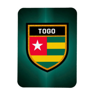 Magnet Flexible Drapeau Togo