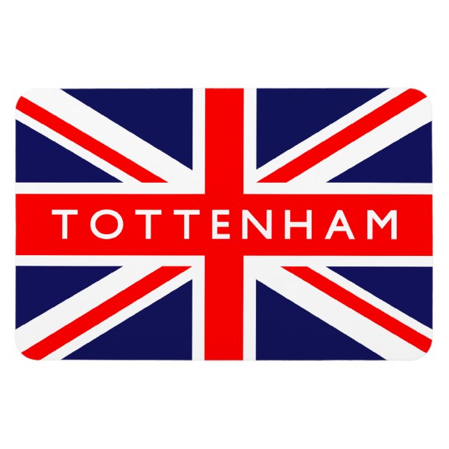 Magnet Flexible Drapeau tottenham (Horizontal)