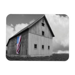 Magnet Flexible Drapeaux de nos agriculteurs - grange avec le
