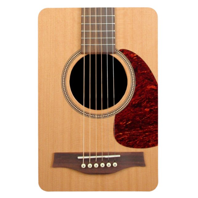 Magnet Flexible Dreadnoud Acoustique 6 cordes Guitare (Vertical)