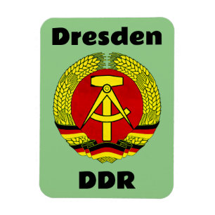 Magnet Flexible Dresde, DDR, Dresde, Allemagne - Ossi Est