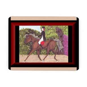 Magnet Flexible Dressage Horse Style anglais équitation aimant