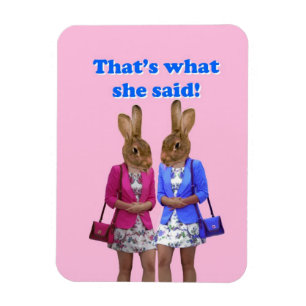 Magnet Flexible Drôle, c'est ce qu'elle a dit le texte