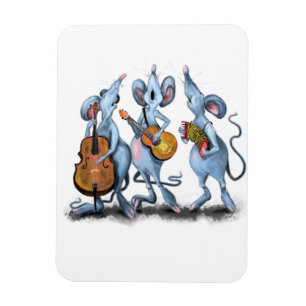Magnet Flexible Drôle Mouse bande magnétique cadeau - Peinture