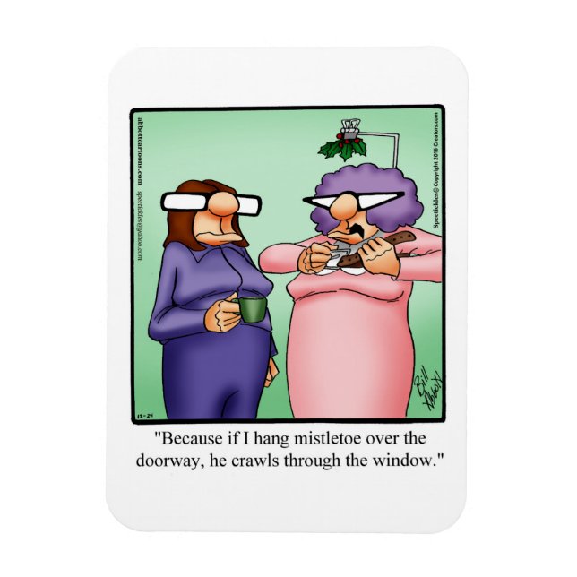 Magnet Flexible Drôle Noël Humour magnétique cadeau (Vertical)
