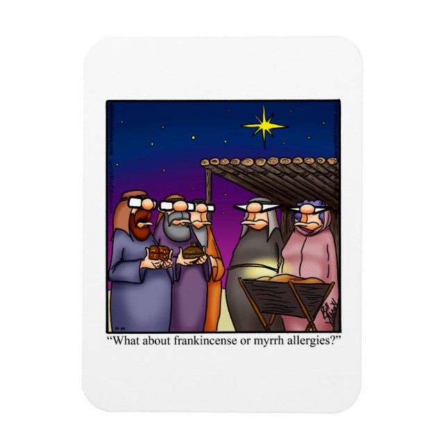 Magnet Flexible Drôle Noël Humour magnétique cadeau (Vertical)