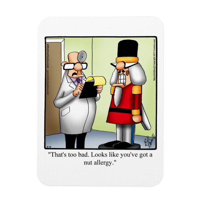Magnet Flexible Drôle Noël Humour magnétique cadeau (Vertical)