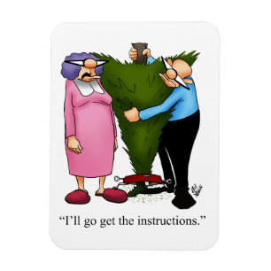 Magnet Flexible Drôle Noël Humour magnétique cadeau