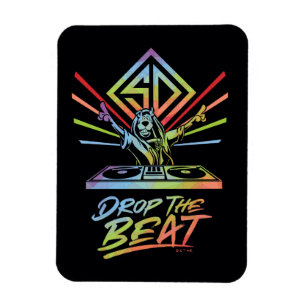Magnet Flexible Drop the Beat : DJ Scooby-Doo