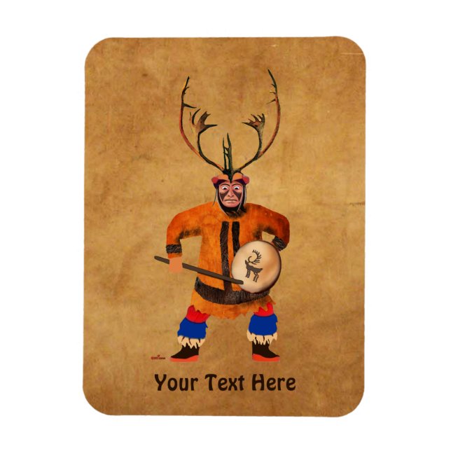 Magnet Flexible Drumming Shaman (Vertical)