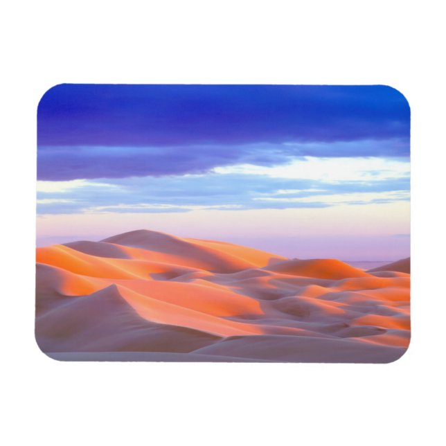 Magnet Flexible Dunes de sable de Glamis au coucher du soleil (Horizontal)