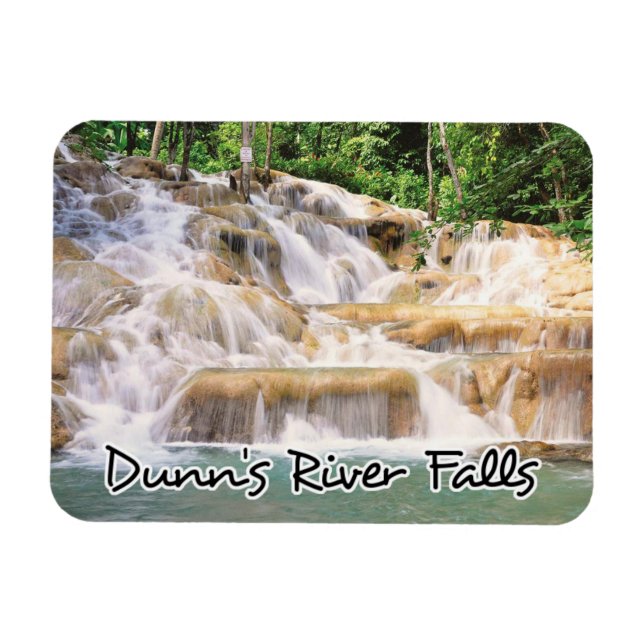 Magnet Flexible Dunn's River Falls Jamaïque closeup (Horizontal)