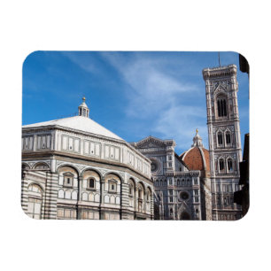 Magnet Flexible Duomo et Baptistry, aimant rectangulaire de