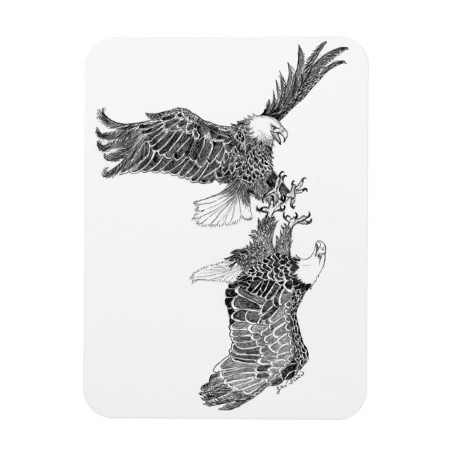 MAGNET FLEXIBLE EAGLE HARRIET VERROUILLANT TALONS AVEC INTRUCTEUR (Vertical)