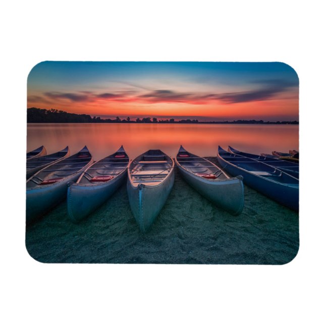 Magnet Flexible Eau | Baie de Saint-Louis Missouri (Horizontal)