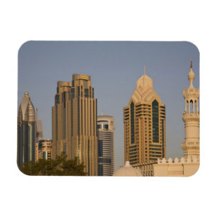 Magnet Flexible EAU, Dubaï. Minaret de mosquée à Al Wasl, avec