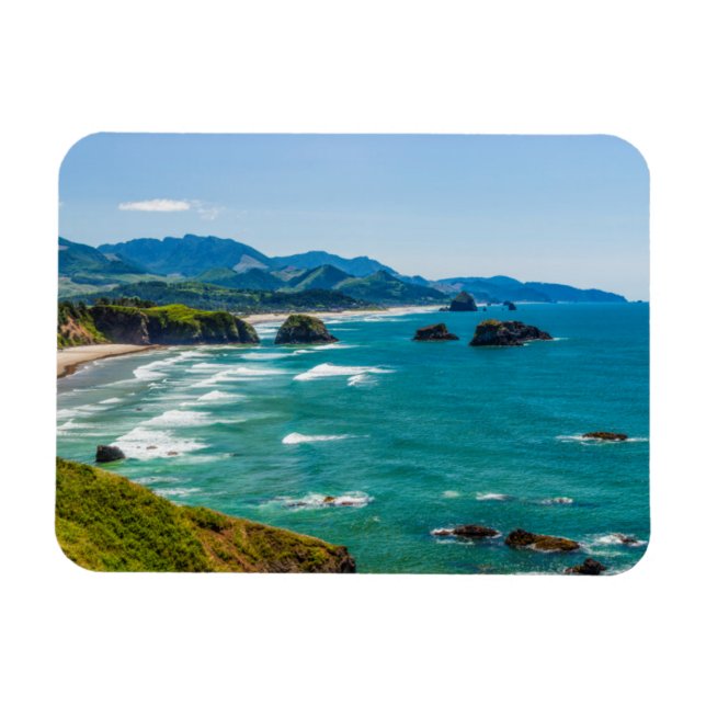 Magnet Flexible Ecola State Park, Oregon. Panorama de Crescent (Horizontal)