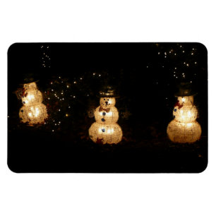 Magnet Flexible Écran Luminaire Snowman