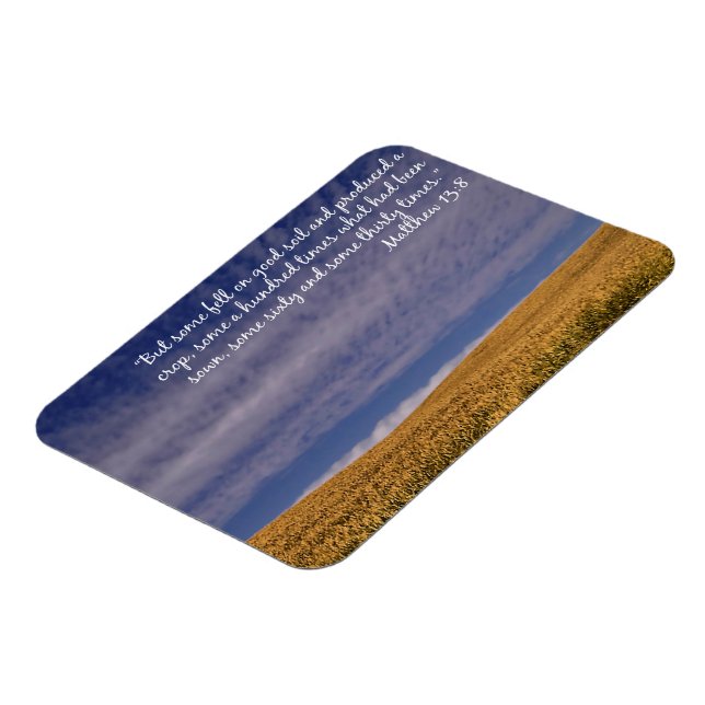 Magnet Flexible Écriture de récolte (Côté Gauche)