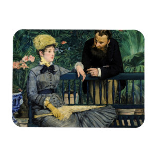 Magnet Flexible Edouard Manet - Dans la serre