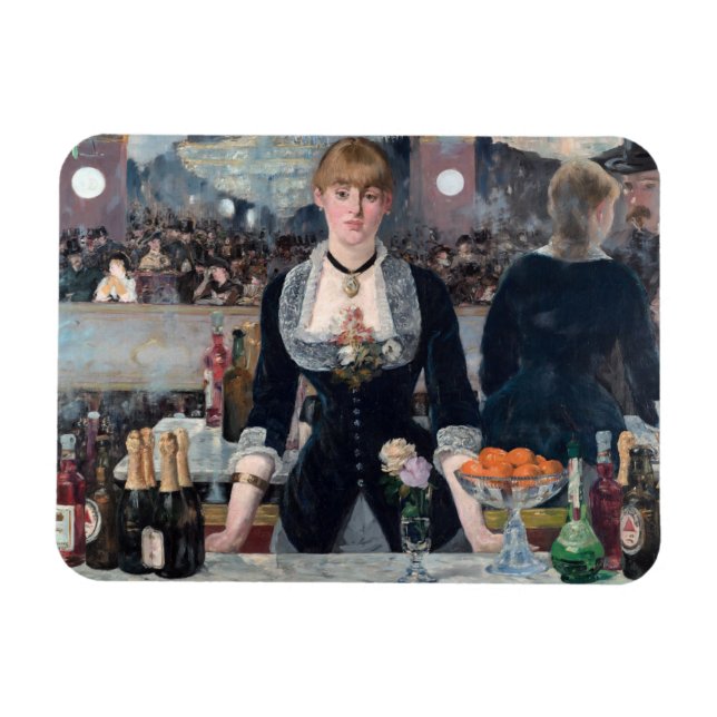 Magnet Flexible Edouard Manet - Un bar aux Folies-Bergere (Horizontal)