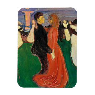 Magnet Flexible Edvard Munch - Danse De La Vie