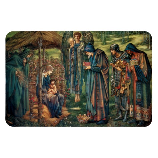 Magnet Flexible Edward Burne-Jones : Étoile de Bethléem (Horizontal)