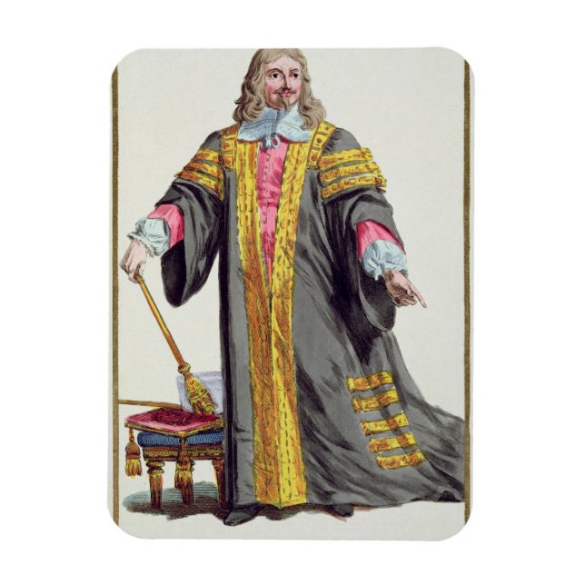 Magnet Flexible Edward Hyde (1609-74) Premier comte de Clarendon d (Vertical)