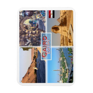Magnet Flexible EG Le Caire - Nil - Khan el Khalili -