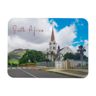 Magnet Flexible Eglise de Riebeek-Kasteel Voir Afrique du Sud ZA