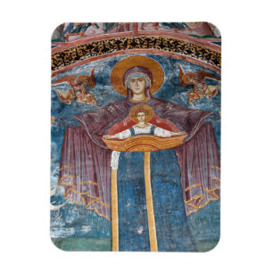 Magnet Flexible Église orthodoxe serbe, et un site de l'UNESCO,