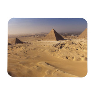 Magnet Flexible Égypte, Pyramides de Gizeh, Khafre, Khufu, Menkaur