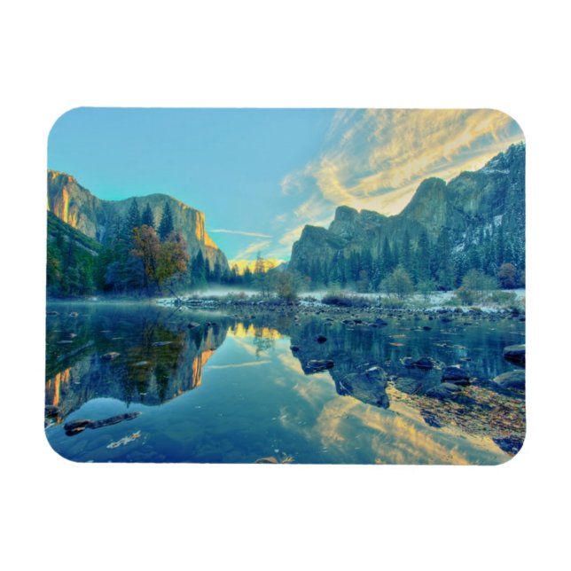 Magnet Flexible El Capitan et les trois frères réfléchissent (Horizontal)