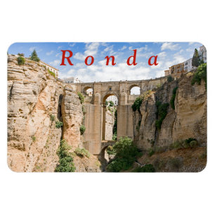 Magnet Flexible "El Tajo" de Ronda avec le Puente Nuevo.