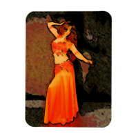 Élégant aimant Bellydancer