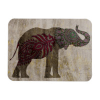 Eléphant tribal zen