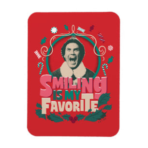 Magnet Flexible Elfe - Sourire est mon préféré
