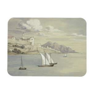 Magnet Flexible Elizabeth Murray - Portofino de la mer, Gênes