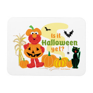 Magnet Flexible Elmo   Est-ce encore Halloween ?