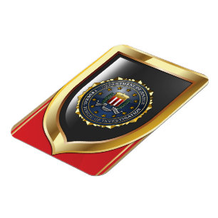 Magnet Flexible Emblème du FBI