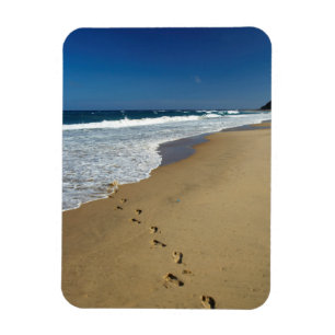 Magnet Flexible Empreintes sur la plage, Mabibi, Thongaland