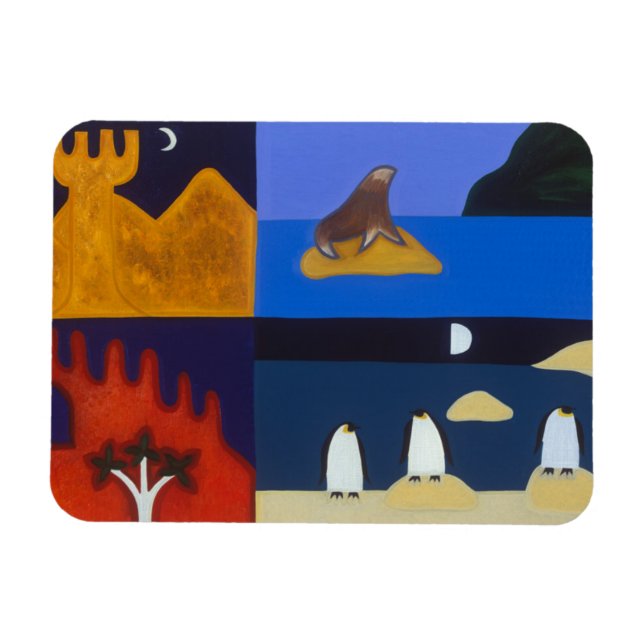 Magnet Flexible En Afrique du Sud 2006 (Horizontal)