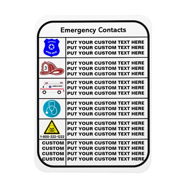 Magnet Flexible En Coque D'Urgence (Vertical)