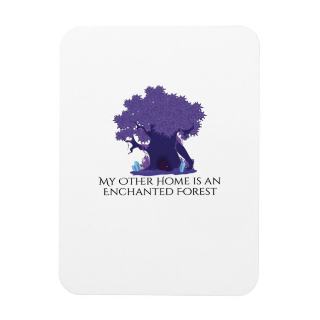 Magnet Flexible Encre Whimsigoth – Forêts Mystiques, Lunes & Magie (Vertical)